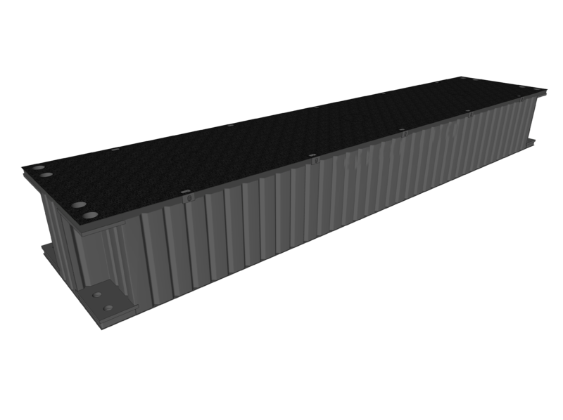Container pontoon